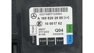 MODULO ELECTRONICO MERCEDES CLASE B 2.0 CDI (109 CV) DE 2009 - D.4726798 / A1698202985 2