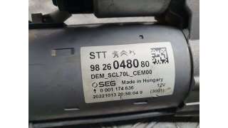 MOTOR ARRANQUE PEUGEOT BOXER COMBI 2.2 Blue-HDI FAP (165 CV) DE 2023 - D.4728102 / 9826048080