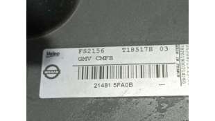 ELECTROVENTILADOR NISSAN MICRA V 1.0 12V (101 CV) DE 2019 - D.4732390 / 214815FA0B 2