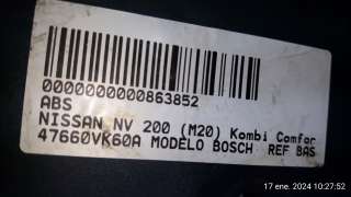 ABS NISSAN NV 200 (2009-) 1.5 dCi (90 CV) - 1452562 / 47660VK60A