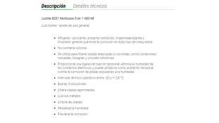 LUBRICANTE LOCTITE LB 8201 ACCESORIO UNIVERSAL - 1490685 / 2101117 - ARTICULO NUEVO / LOCTITE 8201 MULTIUSOS 5 EN 1 400 ML 2