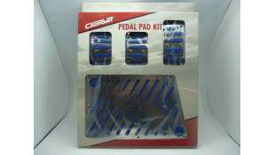 PEDAL ACELERADOR ACCESORIO UNIVERSAL - 1030768 / 8711293016495 - JUEGO DE PEDALES COCHE, COLOR AZUL-ALUMINIO. PEDAL PAD KIT ALUM 2