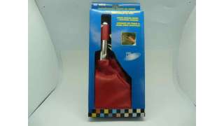 PALANCA FRENO DE MANO ACCESORIO UNIVERSAL - 1031263 / 8421779434001 - FUNDA PALANCA FRENO DE MANO PIEL ROJA LEATHER HANDBRAKE GA