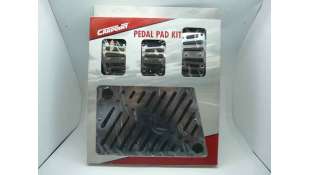 PEDAL ACELERADOR ACCESORIO UNIVERSAL - 1030762 / 8711293043859 - JUEGO DE PEDALES COCHE, COLOR NEGRO-ALUMINIO. PEDAL PAD KIT ALU 2