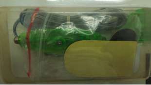 TUNING ACCESORIO UNIVERSAL - 1052295 / 8421779515267 - TUBO NEON EFECTO CRISTAL ROTO VERDE 20CM, 12V. . NUEVO. GREEN BROKEN GLAS 2