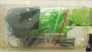 TUNING ACCESORIO UNIVERSAL - 1052296 / 8421779515267 - TUBO NEON EFECTO CRISTAL ROTO VERDE 20CM, 12V. . NUEVO. GREEN BROKEN GLAS 2