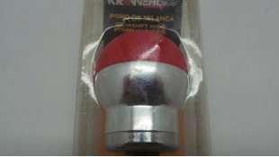 POMO PALANCA CAMBIO ACCESORIO UNIVERSAL - 1052320 / 8421779506296 - POMO METALICO-ROJO,  NUEVO. RED-METAL GEARSHIFT KNOB METAL B 2