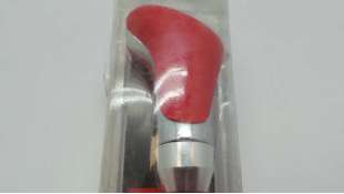 POMO PALANCA CAMBIO ACCESORIO UNIVERSAL - 1052340 / 8421779503561 - POMO METALICO-ROJO,  NUEVO.RED- METAL GEARSHIFT KNOB  BRAND: 2