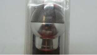 POMO PALANCA CAMBIO ACCESORIO UNIVERSAL - 1052355 / 8421779512457 - POMO METALICO REJILLA GRIS-NEGRO,  NUEVO.GREY- BLACK METAL G 2