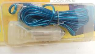 TUNING ACCESORIO UNIVERSAL - 1052399 / 8016038278115 - LUZ NEON AZUL PARA MECHERO 38CM. NUEVO BLUE NEON LIGHT PLUGS INTO THE CIG 2