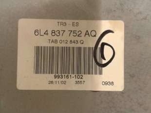 ELEVALUNAS DELANTERO DERECHO SEAT IBIZA III (2002-2005) 1.9 SDI 64CV 1896CC - L.686371 / 6L4837756H 2