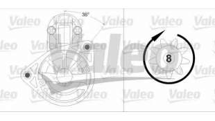 MOTOR ARRANQUE SUZUKI WAGON R+ FASTBACK (1998-2000) 1.2 4WD (SR412) 69CV 1171CC - L.915601 / 3110075F10000 2