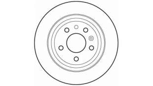 DISCO FRENO TRASERO SAAB 9-5 (2003-2009) 2.3 TURBO 220CV 2290CC - L.938075 / 5391537