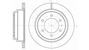 DISCO FRENO TRASERO OPEL MONTEREY B (1998-1999) 3.0 DTI (UBS73D, UBS73G) 159CV 2999CC - L.939583 / 97034036