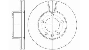 DISCO FRENO DELANTERO RENAULT MASTER II AUTOBÚS (2001-) 1.9 DCI 80 82CV 1870CC - L.939599 / 9111038