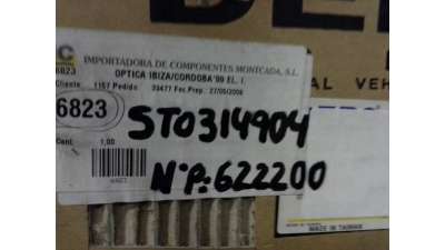 BRAZO SUSPENSION INFERIOR DELANTERO DERECHO NISSAN PRIMASTAR FURGÓN (2006-) 2.0 DCI 90 90CV 1995CC - L.970462 / 93853465