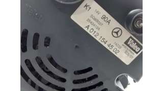ALTERNADOR MERCEDES-BENZ CLASE A (1997-2004) A 140 (168.031, 168.131) 82CV 1397CC - L.5708126 / A0121544502