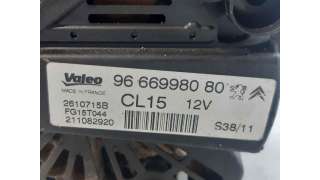 ALTERNADOR CITROEN C4 II (2009-) 1.4 VTI 95 95CV 1397CC - L.6906737 / 9666998080