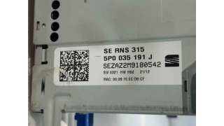 SISTEMA AUDIO / RADIO CD SEAT LEON (2006-2012) 2.0 TDI 170CV 1968CC - L.6912041 / 5P0035191J