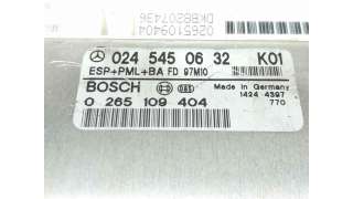 MODULO ELECTRONICO MERCEDES-BENZ CLASE E (1996-1999) E 300 TURBO-D (210.025) 177CV 2996CC - L.6965409 / 0245450632