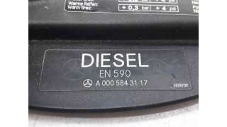 TAPA EXTERIOR COMBUSTIBLE MERCEDES-BENZ CLS (2005-2010) 320 CDI (219.322) 224CV 2987CC - L.7031579 / A0005843117