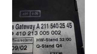 CENTRALITA CIERRE MERCEDES-BENZ CLASE E (2002-2008) E 220 CDI (211.006) 150CV 2148CC - L.7041952 / A2115402545