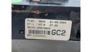 MANDO CLIMATIZADOR OPEL ASTRA H (2004-2010) 1.7 CDTI (L48) 100CV 1686CC - L.7042925 / 13122963