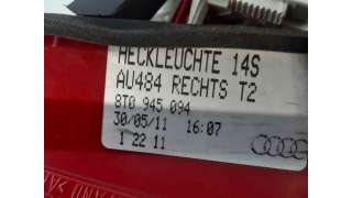 PILOTO TRASERO DERECHO INTERIOR AUDI A5 SPORTBACK (2009-2012) 2.0 TDI 170CV 1968CC - L.7055131 / 8T0945094