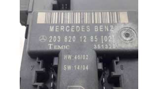CENTRALITA CIERRE MERCEDES-BENZ CLASE C T-MODEL (2001-2007) C 200 CDI (203.204, 203.207) 102CV 2148CC - L.7062837 / 2038201