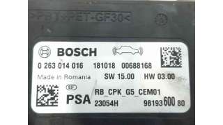 MODULO ELECTRONICO PEUGEOT 3008 SUV (2018-) 1.5 BLUEHDI 130 131CV 1499CC - L.7064146 / 9819360080