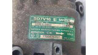 COMPRESOR AIRE ACONDICIONADO RENAULT KANGOO (1997-) 1.4 (KC0C, KC0H, KC0B, KC0M) 75CV 1390CC - L.7065347 / 7700875357