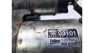 MOTOR ARRANQUE HYUNDAI I20 (2014-) 1.2 84CV 1248CC - L.7069217 / 3610003101