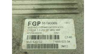 CENTRALITA MOTOR UCE OPEL CORSA C (2003-2009) 1.3 CDTI (F08, F68) 70CV 1248CC - L.7087521 / 55190069