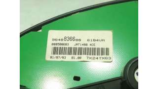 CUADRO INSTRUMENTOS PEUGEOT 206 FASTBACK (2006-2007) 1.4 LPG 75CV 1360CC - L.7122667 / 9648836680