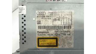 SISTEMA AUDIO / RADIO CD AUDI A4 (2007-2015) - L.7180479 / 8T1035195C