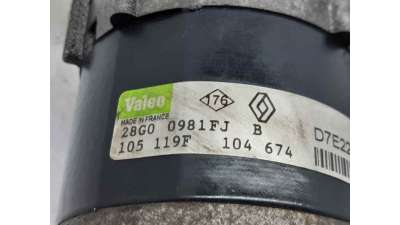 MOTOR ARRANQUE RENAULT MEGANE I (1999-2003) 1.4 16V (BA0D, BA1H, BA0W, BA10) 95CV 1390CC - L.7191978 / D7E22 MOTOR ARRANQUE RENAULT MEGANE I (1999-2003) 1.4 16V (BA0D, BA1H, BA0W, BA10) 95CV 1390CC - L.7191978 / D7E22