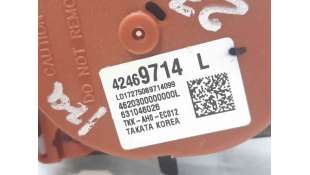 CINTURON SEGURIDAD TRASERO IZQUIERDO OPEL MOKKA / MOKKA X (2012-) - L.7224337 / 42469714L 2