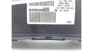 CUADRO INSTRUMENTOS RENAULT MEGANE II (2003-2008) 1.5 DCI (BM02, BM13, BM2A, CM02, CM13) 101CV 1461CC - L.7232494 / 8200399
