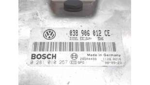 CENTRALITA MOTOR UCE SKODA FABIA I (1999-2008) 1.9 SDI 64CV 1896CC - L.7242551 / 038906012CE 2