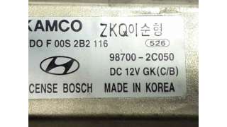 MOTOR LIMPIA TRASERO HYUNDAI COUPE (2003-2009) 2.0 GLS 143CV 1975CC - L.7243920 / 987002C050