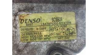 COMPRESOR AIRE ACONDICIONADO FIAT PUNTO (1999-2010) 1.2 60 (188.030, .050, .130, .150, .230, .250) 60CV 1242CC - L.7258857 