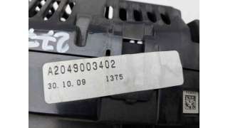 CUADRO INSTRUMENTOS MERCEDES-BENZ CLASE C T-MODEL (2007-2009) C 200 CDI (204.207) 136CV 2148CC - L.7294084 / A2049003402
