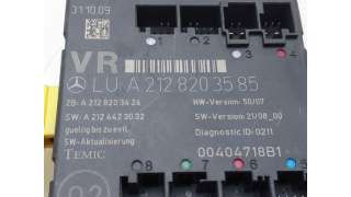 MODULO ELECTRONICO MERCEDES-BENZ CLASE C T-MODEL (2007-2009) C 200 CDI (204.207) 136CV 2148CC - L.7302949 / A2128203585