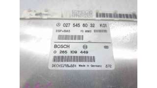 MODULO ELECTRONICO MERCEDES-BENZ CLASE A (1998-2001) A 160 CDI (168.007) 60CV 1689CC - L.7309517 / 0275456032