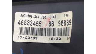 CUADRO INSTRUMENTOS FIAT PUNTO (1999-2010) 1.2 60 (188.030, .050, .130, .150, .230, .250) 60CV 1242CC - L.7329723 / 0046812