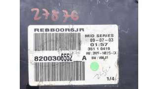 CUADRO INSTRUMENTOS RENAULT MEGANE II (2002-2008) 1.9 DCI (BM0G, CM0G) 120CV 1870CC - L.7336153 / 8200306552