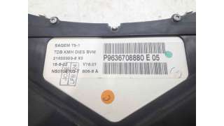 CUADRO INSTRUMENTOS PEUGEOT 307 SW (2002-2008) 2.0 HDI 90 90CV 1997CC - L.7344128 / 9636708880E