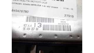 CENTRALITA MOTOR UCE CITROEN XSARA COUPÉ (2000-2005) 1.6 16V 109CV 1587CC - L.7345867 / 9649426780