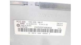 SISTEMA AUDIO / RADIO CD VOLKSWAGEN PASSAT VARIANT (2005-2011) - L.7347699 / 1K0035186P 2