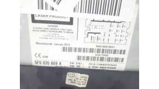 SISTEMA AUDIO / RADIO CD SEAT LEON ST (2013-) 1.6 TDI 105CV 1598CC - L.7360381 / 5F0035869A